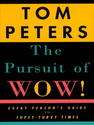 cover image of The Pursuit of Wow!